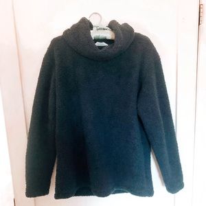 Cowl Neck fleece pull over